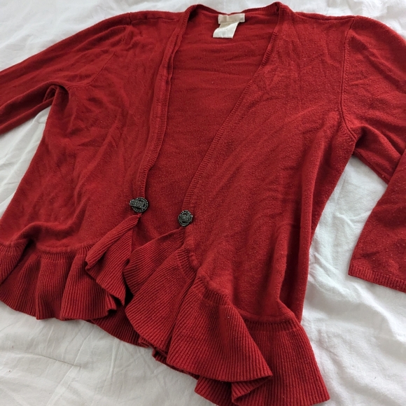 Christina Ruffled Sweater - Picture 9 of 11